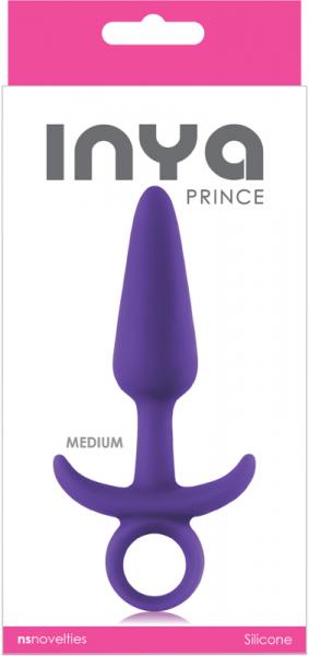 Inya Prince Medium Anal Plug Purple - happyshop365247