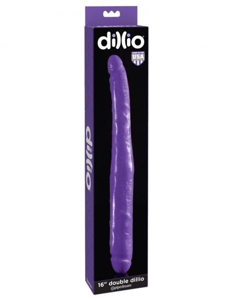 Dillio Purple 16in Double Dong - happyshop365247