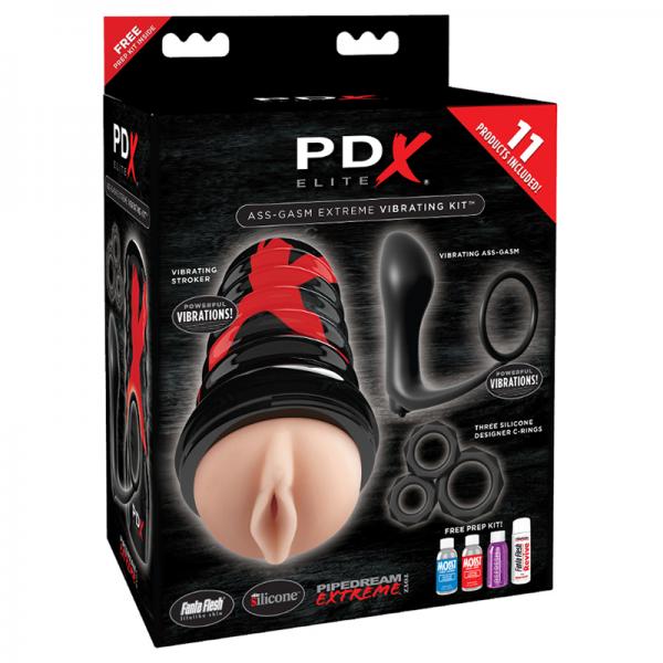 Pdx Elite Ass-gasm Vibrating Kit - happyshop365247