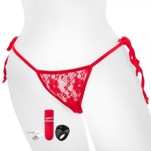 My Secret Charged Remote Control Panty Vibe Red O/S - happyshop365247
