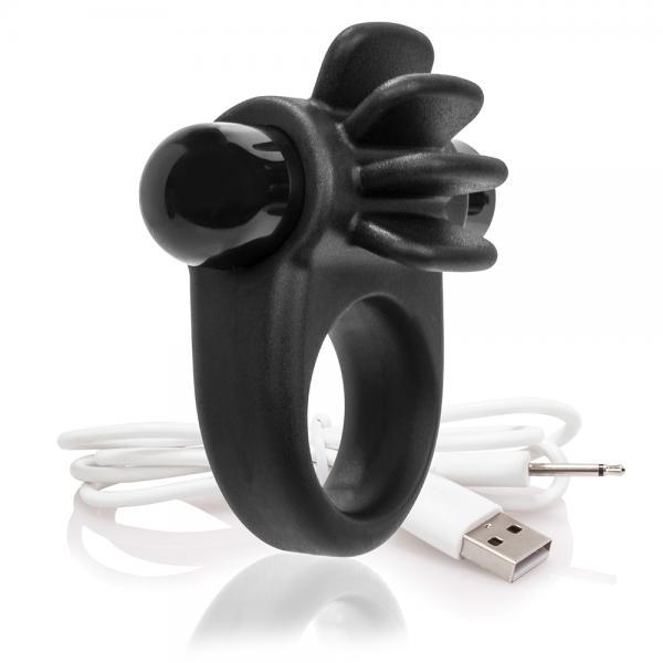 Charged Skooch Vibrating Ring Black - happyshop365247