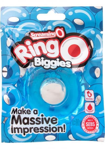Ringo Biggies Blue Thick Cock Ring - happyshop365247
