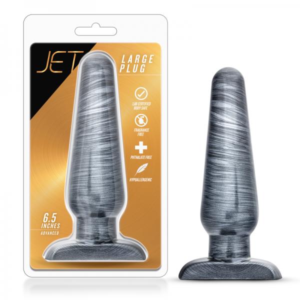 Jet Large Plug Carbon Metallic Black - happyshop365247