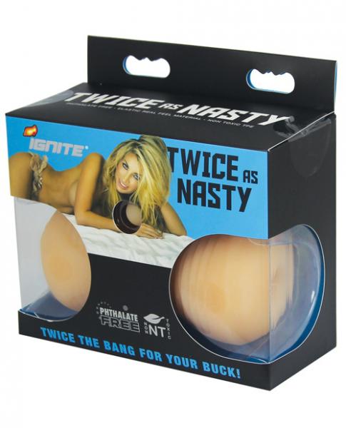 Twice As Nasty Vanilla Beige Stroker - happyshop365247