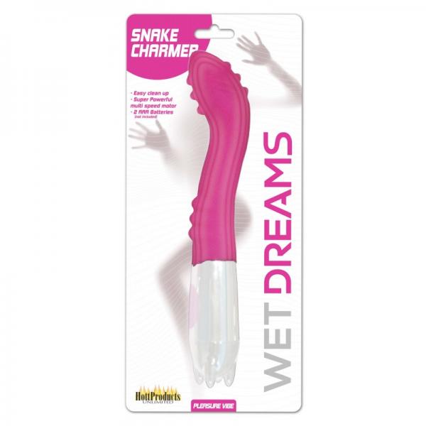 Wet Dreams Snake Charmer Pleasure Vibe Pink - happyshop365247