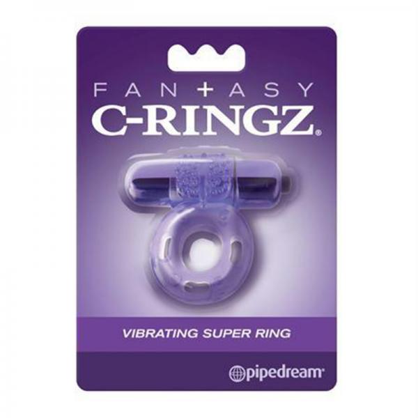 Fcr - Fantasy C-ringz Vibrating Super Ring Purple - happyshop365247