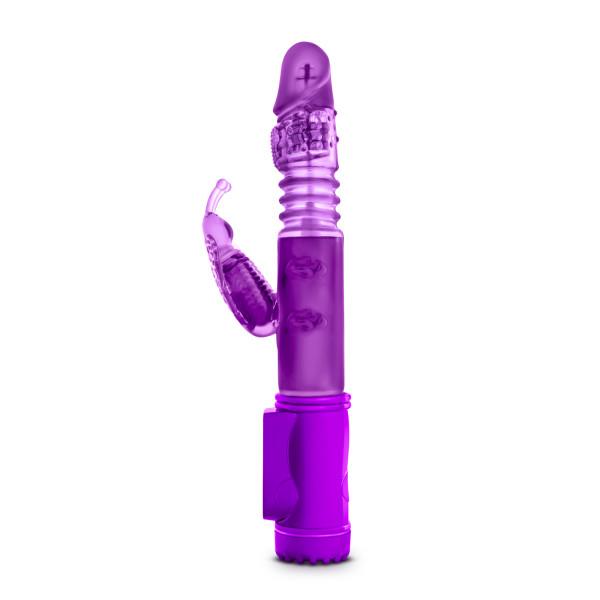 Butterfly Thruster Mini Rabbit Vibrator Purple - happyshop365247