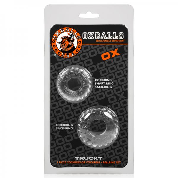 Oxballs Truckt, Cockring, Clear - happyshop365247