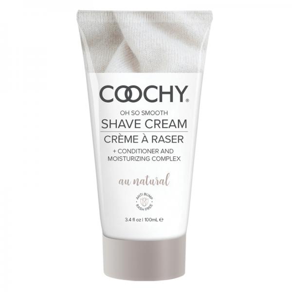 Coochy Shave Cream Au Natural 3.4oz - happyshop365247