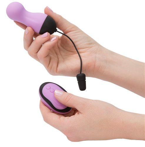 Simple & True Remote Control Vibrating Egg Purple - happyshop365247
