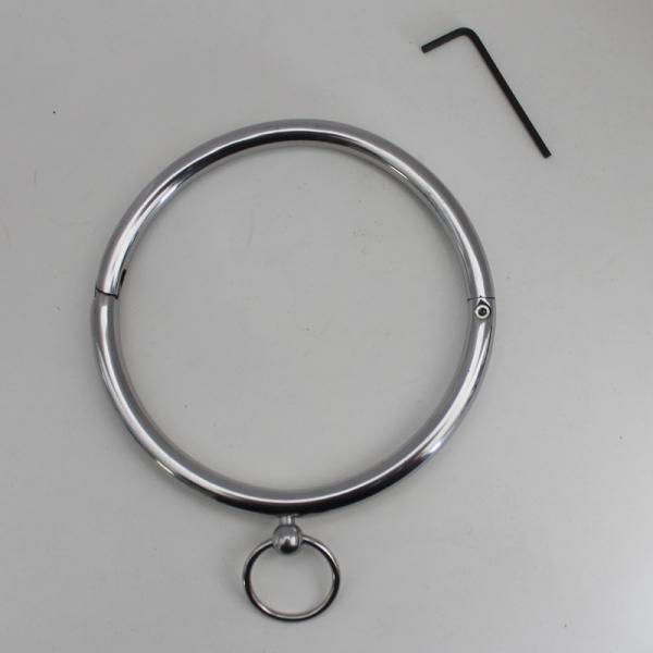 Rouge Stainless Steel Ring Collar Silver - happyshop365247