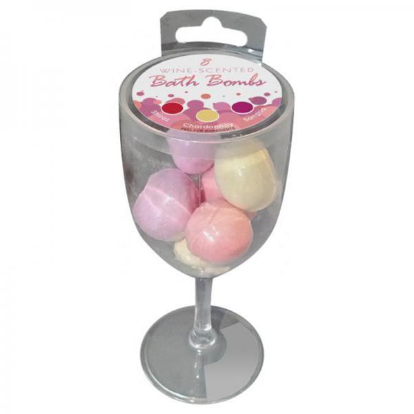 Wine Scented Bath Bombs (8pc) - happyshop365247