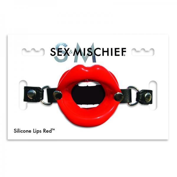 S&m Silicone Lips- Red - happyshop365247