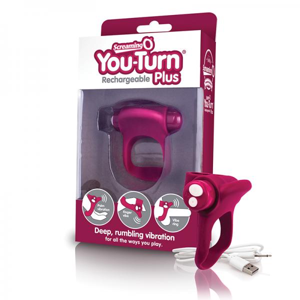 Screaming O Charged You Turn Plus - Merlot - happyshop365247