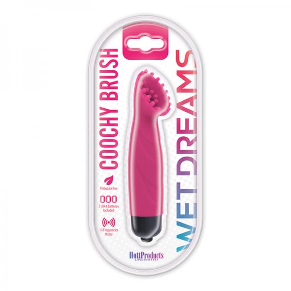 Wet Dreams Coochy Brush 10 Function Magenta - happyshop365247