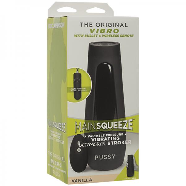 Main Squeeze The Original Vibro Pussy Vanilla - happyshop365247