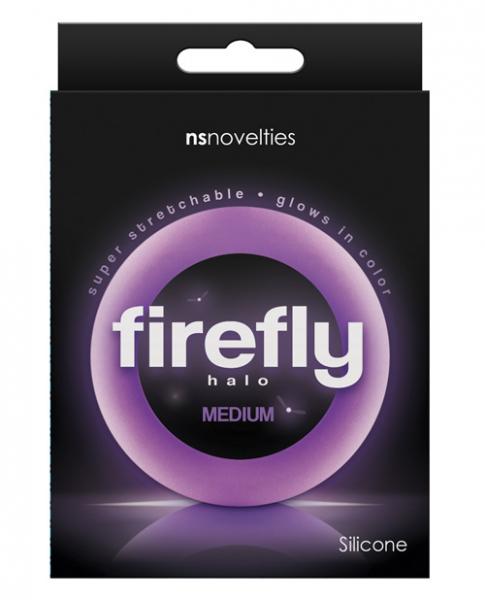 Firefly Halo Medium Cock Ring Purple - happyshop365247