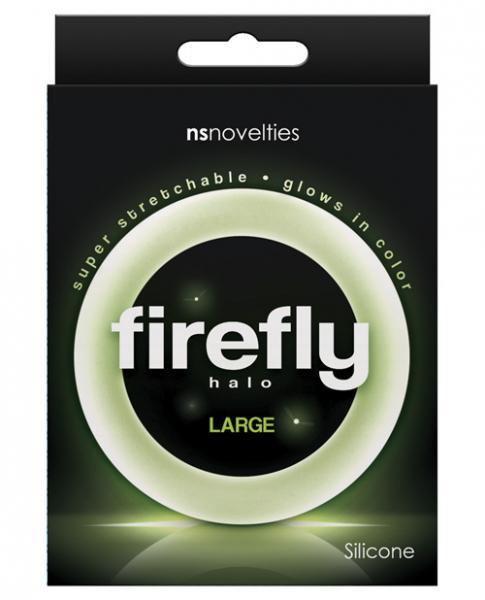 Firefly Halo Large Cock Ring Clear - happyshop365247