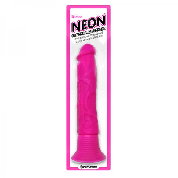 Neon Silicone Wall Banger Pink - happyshop365247