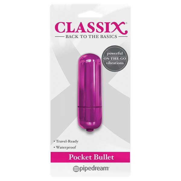 Classix Pocket Bullet Pink - happyshop365247