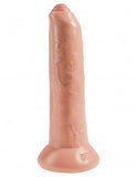 King Cock 9 inches Uncut Dildo Beige