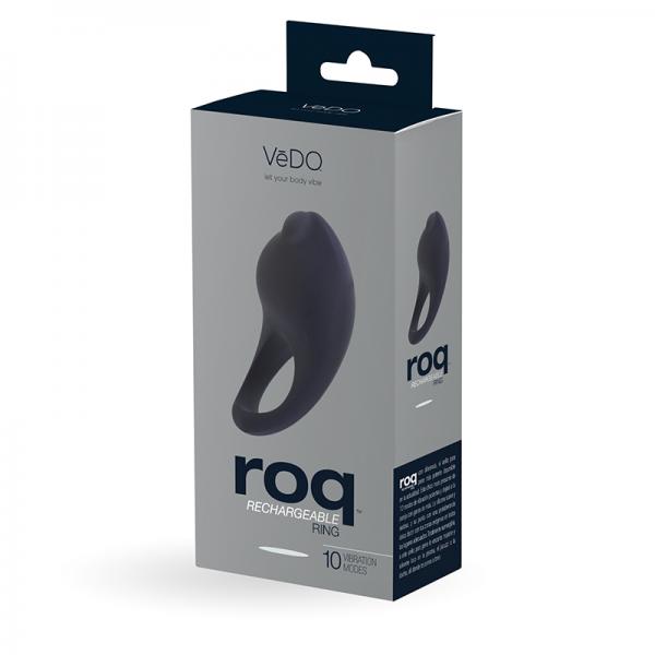 Vedo Roq Rechargeable Ring - Just Black - happyshop365247