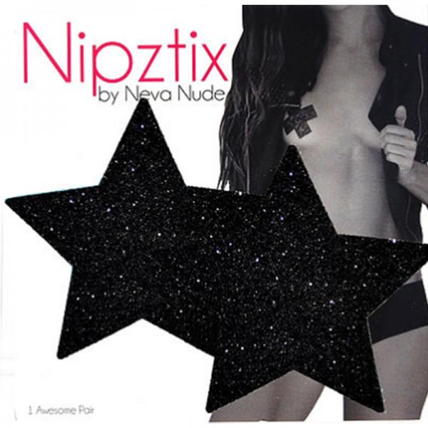 Neva Nude Pasty Star Glitter Black - happyshop365247