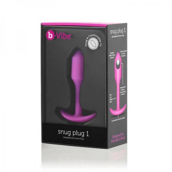 B-vibe Snug Plug 1 Fuchsia - happyshop365247