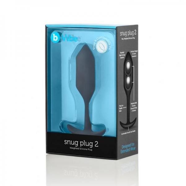 B-vibe Snug Plug 2 Black - happyshop365247