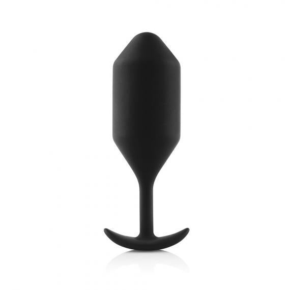 B-Vibe Snug Plug 4 Black 9oz Weight - happyshop365247
