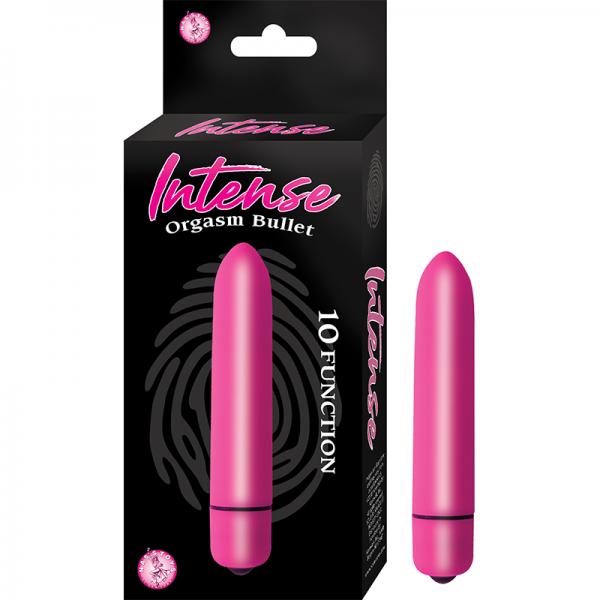 Intense Orgasm Bullet 10 Function Waterproof Pink - happyshop365247