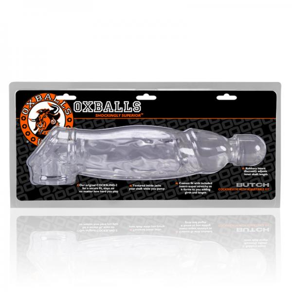 Oxballs Butch Cocksheath Clear - happyshop365247