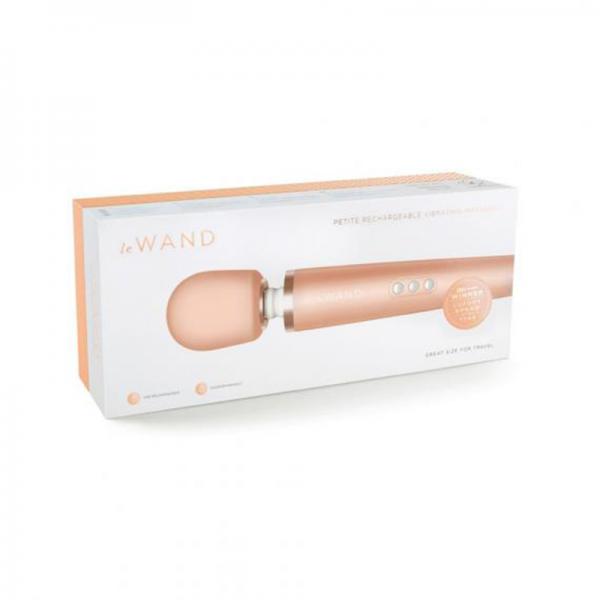 Le Wand Petite Rose Gold Rechargeable Massager - happyshop365247