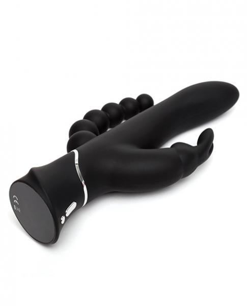 Happy Rabbit Triple Curve Black Vibrator - happyshop365247