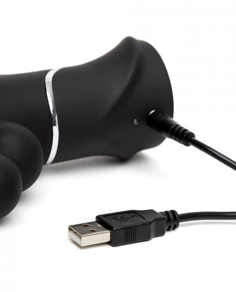 Happy Rabbit Triple Curve Black Vibrator - happyshop365247