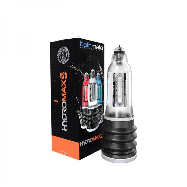 Bathmate Hydromax 5 Clear Penis Pump 3 inches to 5 inches - happyshop365247