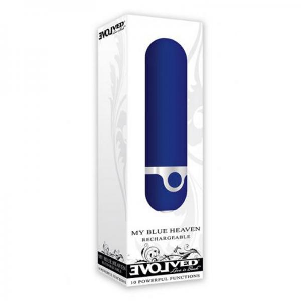 My Blue Heaven Rechargeable Bullet Vibrator - happyshop365247