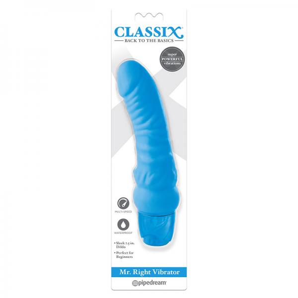 Classix Mr. Right Vibrator Blue - happyshop365247