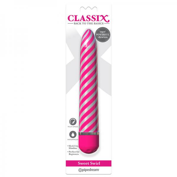 Classix Sweet Swirl Vibrator Pink - happyshop365247