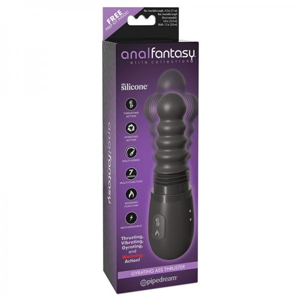 Anal Fantasy Elite Gyrating Ass Thruster Black - happyshop365247