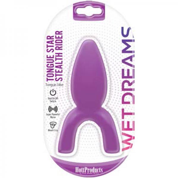 Tongue Star Stealth Rider Vibe With Contoured Pleasure Tip - happyshop365247