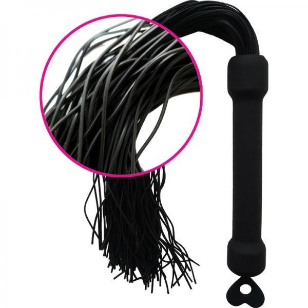 Whip It Black Pleasure Whip With Tassels - happyshop365247
