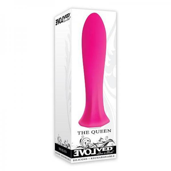 Evolved The Queen 20 Speeds And Functions Usb Rechargeable Cord Included Silicone Waterproof - happyshop365247