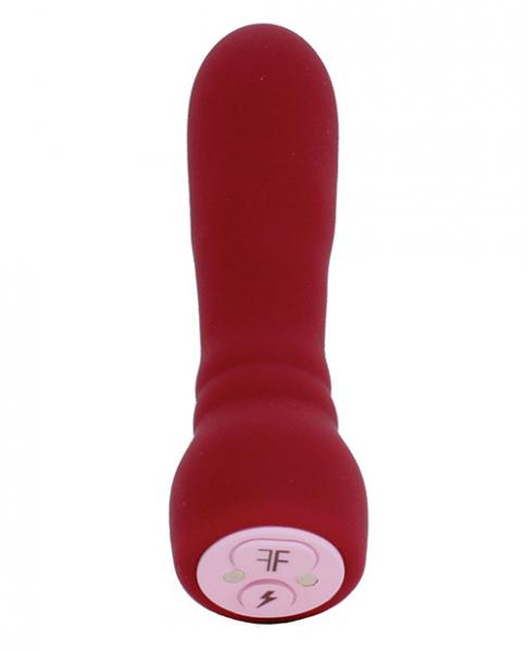 Femmefunn Booster Bullet Vibrator Maroon Brownish Red - happyshop365247