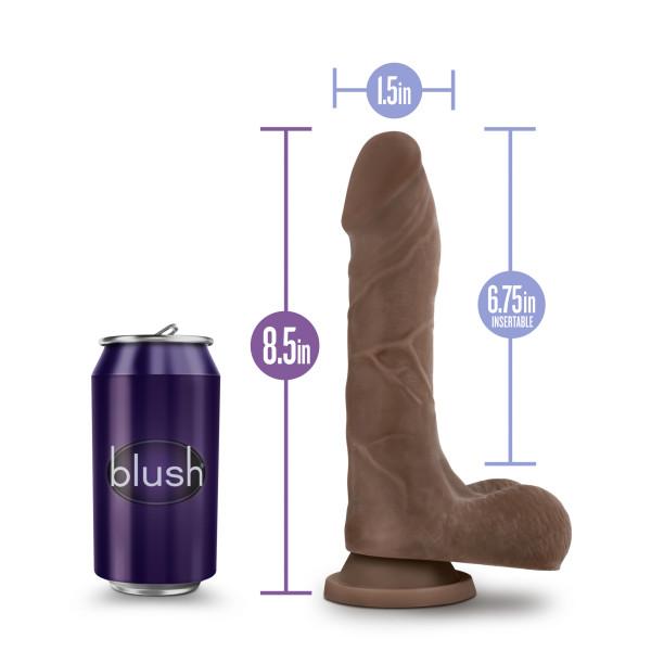 Au Naturel Mister Perfect Chocolate Brown Dildo - happyshop365247