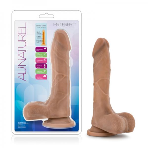 Au Naturel Mister Perfect Mocha Tan Dildo - happyshop365247