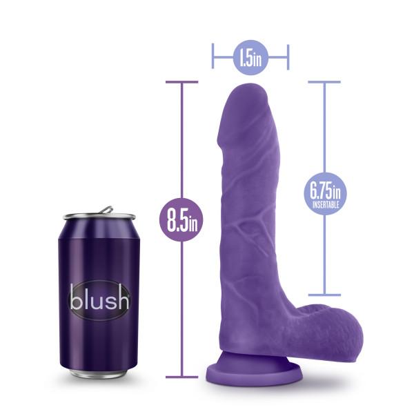 Au Natural Bold Thrill 8.5 inches Dildo Purple - happyshop365247