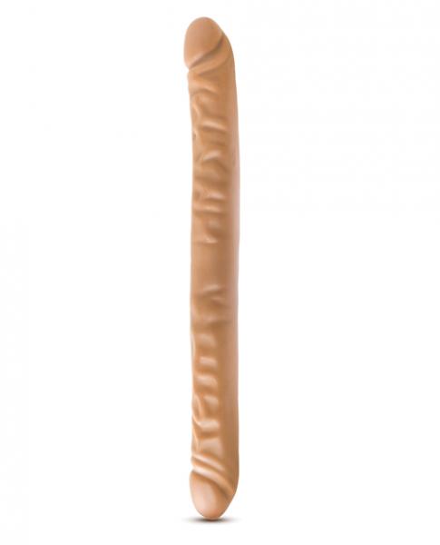 Dr Skin 18 inches Double Dildo Mocha Tan - happyshop365247