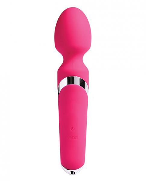 Vedo Wanda Rechargeable Wand Vibe - Foxy Pink - happyshop365247