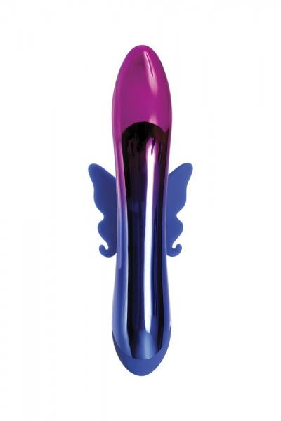Evolved Firefly Light Up Vibrator 2 Motors 10 Function Usb Rechargeable Cord Included Waterproof - happyshop365247